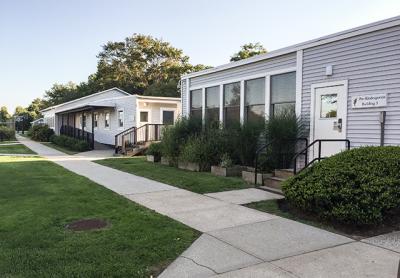 Following an analysis of its facilities, including several portable buildings like the ones shown here, the Bridgehampton School administration has asked its architect to draw up a proposal for a potential school expansion.