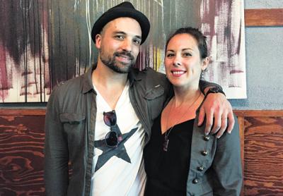 Adam Baranello is a multimedia artist, clothing designer, dancer, and musician who recently released his second film, “Exit.” It was shot predominantly on the South Fork and stars Gail Baranello, right, his wife.