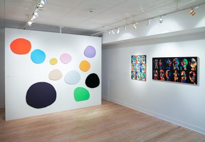 Southampton’s Tripoli Gallery has included work by Saskia Friedrich and Susan Tepper, above, and Jeremy Grosvenor, below, in its annual “Thanksgiving Collective” show.