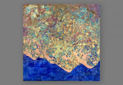 The Guild Hall Artist Members Show opens Saturday with works by East End artists such as Will Ryan, who will show his painting “Continents Within,”above.