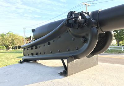 A Civil War-era cannon was returned last month to the war memorial at Ashawagh Hall in Springs following a two-year restoration by James DeMartis, a Springs resident, metal sculptor, and blacksmith.