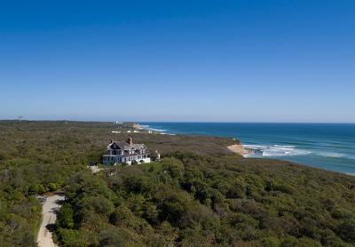 Tick Hall, which was put on the market last week for $62 million, is the easternmost of seven houses in the Montauk Association. Designed by Stanford White’s firm McKim, Mead, and White in the 1880s, all of them are on the National Register of Historic Places.