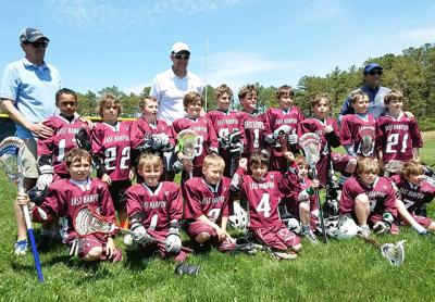 “Every year the numbers and the skill level have grown,” John Pizzo said of the P.A.L. third-grade boys lacrosse team’s success.