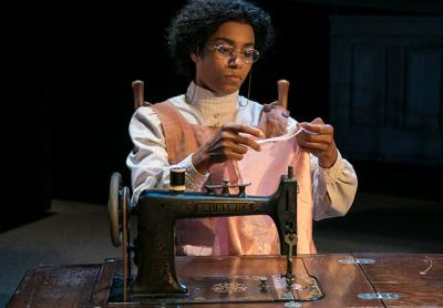 Kelly McCreary plays a seamstress in 1905 New York in “Intimate Apparel” at Bay Street Theater.