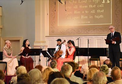 At last year’s Bridgehampton Chamber Music Festival, Alan Alda narrated a program of music by Mozart. This year, he will use the letters of Brahms and Clara and Robert Schumann to narrate their music.