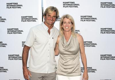 At the Hampton International Film Festival’s screening of “Take Every Wave: The Life of Laird Hamilton” on Friday at Gurney’s Resort in Montauk, Mr. Hamilton discussed the film with Rory Kennedy, its director, and Alec Baldwin.