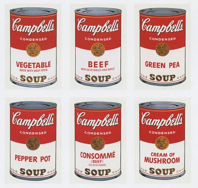 “Campbell’s Soup I,” a complete portfolio of Andy Warhol’s soup can series from 1968, sold at Sotheby’s auction house last week for $850,000.