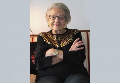 At the request of Temple Adas Israel in Sag Harbor, Ann Chwatsky photographed May Kelman, the temple’s oldest member, on her 100th birthday.