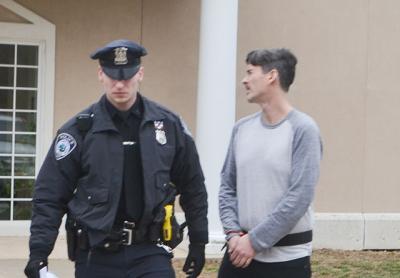 Michael J. Donelan of Springs remained in custody as of yesterday morning, unable to come up with the $7,500 bail set after East Hampton Town police charged him Sunday night with two felony drug possession charges.