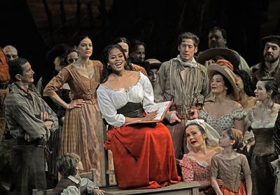 Pretty Yende as Adina in “L’Elisir d’Amore,” the Met: Live in HD presentation at Guild Hall on Saturday