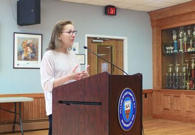 Joanne Lester O’Brien pleaded with the East Hampton Village Board to reconsider its decision to deny a permit for her son’s March 31 wedding reception at the Hedges Inn.