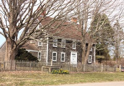 “Entering the house is like a walk back in time,” John Wilkes Hedges said of the 1775 Deacon David Hedges house in Sagaponack, which has been in the Hedges family since it was built and is now for sale.