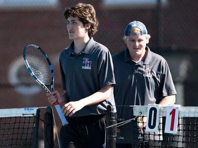 Alex Weseley, left, and Hunter Medler came out the victors in Monday's do-over.