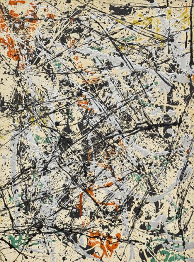 Jackson Pollock’s “Number 32,” from 1949