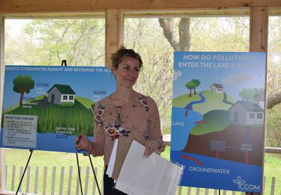 Laura Tooman of Concerned Citizens of Montauk announced that Christopher Gobler of Stony Brook University will analyze water samples taken from Fort Pond, which has experienced blooms of toxic blue-green algae.