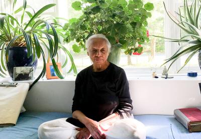 Jaki Jackson of Springs, a longtime yoga teacher, got hooked about 60 years ago by the practice’s promise of perpetual youth. At 87, displaying a suppleness of body and mind, it appears that she might have found it.