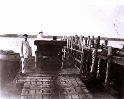 Shelter Island's South Ferry, circa 1901