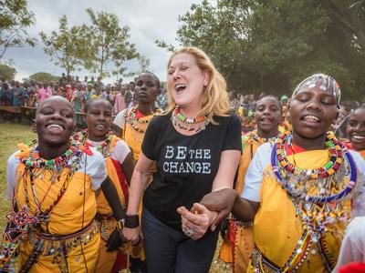 Last year, Phyllis Chase visited Olmusereji, a village in Kenya that she sponsored through the Unstoppable Foundation, which takes sustainable education to children and communities in developing countries.