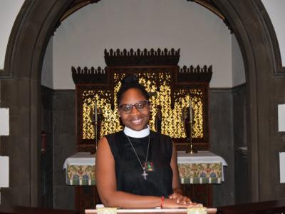 The Rev. Leandra Lambert, who arrived at St. Luke’s Episcopal Church on Aug. 1, is “very excited to be in East Hampton.”