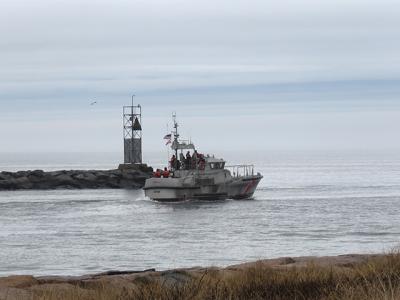 As of Tuesday, members of the Coast Guard, which has stations in Montauk and at the Shinnecock Inlet, are working without paychecks as the federal government shutdown continues into its fifth week.