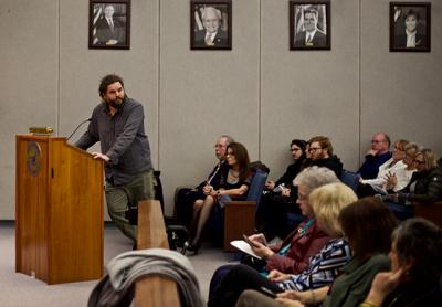 “Weed is already here. We might as well tax it and make it safe,” David Falkowski of Sag Harbor told the Suffolk County Legislature Monday during a hearing on whether the county should opt out of a state plan to legalize recreational marijuana.