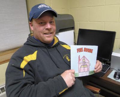 Joe Lenahan, the next chief of the Montauk Fire Department, has written a book for children teaching them the ins and outs of a firehouse.