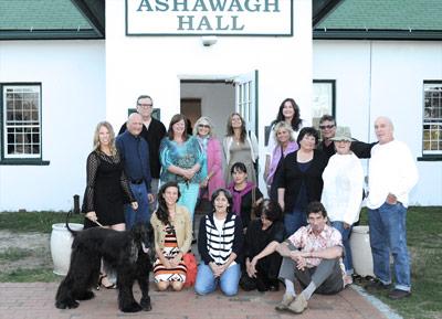 Artists from Vito Sisti’s previous “Vito Sisti Presents” shows gathered at Ashawagh Hall in Springs to display their art in a tribute exhibition last weekend.