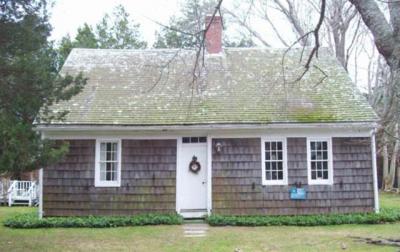 The 18th-century Baker house on Cross Highway in East Hampton is one of 13 historic houses that East Hampton Town has proposed for special landmark designation.