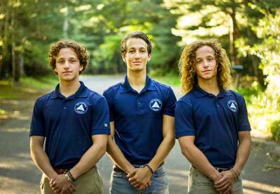 Jake, Alex, and Luke Weinstein of East Hampton are operating their Hamptons Runner on-demand errand and driving service for a second season.