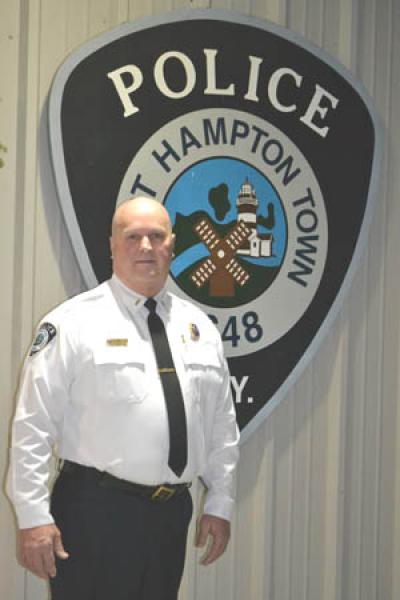 Lt. Francis Mott is calling it a career after 42 years on the East Hampton Town force.