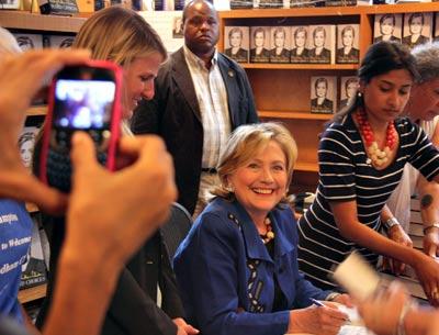 The woman who would be president? BookHampton, and 1,000 ticketholders, were “ready for Hillary” on Saturday, when Mrs. Clinton visited the East Hampton store to sign copies of her book “Hard Choices.”