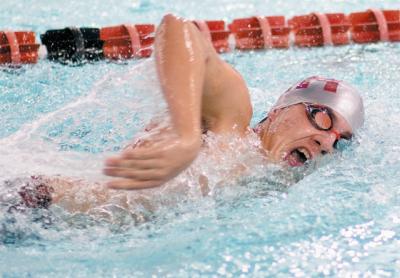 With 31 on its squad, the boys swimming team is the largest of East Hampton High’s winter entries.