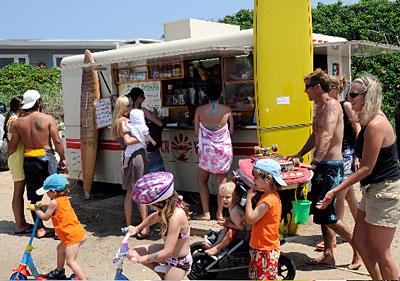 After a speedy public outcry, the East Hampton Town Board agreed Thursday not to outst the Ditch Witch food wagon from its Montauk location.