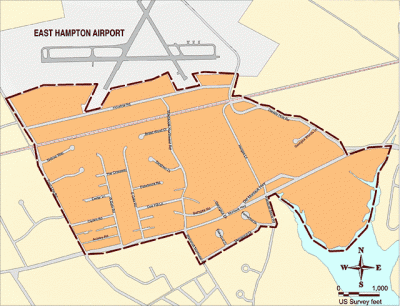 Officials want to test all private drinking water wells between Town Line Road to the west and Daniel's Hole Road to the east for chemicals used in firefighting foam.