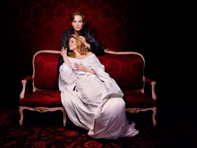 Elina Garanca as Octavian and Renee Fleming as the Marschallin in "Der Rosenkavalier"