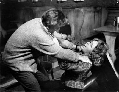 "Who's Afraid of Virginia Woolf?" starred Richard Burton and Elizabeth Taylor and was directed by Mike Nichols.