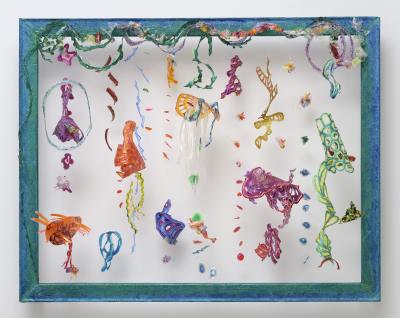 Ruby Jackson's "Sea of Dreams" will be on view at Ashawagh Hall this weekend.