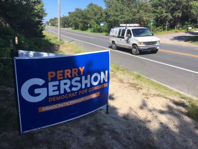 Signs all over town remind voters the congressional primary is coming up on Tuesday.