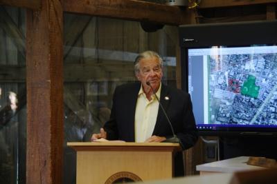 East Hampton Village Mayor Paul F. Rickenbach Jr. said finding open space in the village is extremely limited.