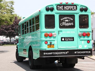 The Hampton Hopper has renewed a contract with the Town of East Hampton to provide free bus service in parts of Montauk this summer.