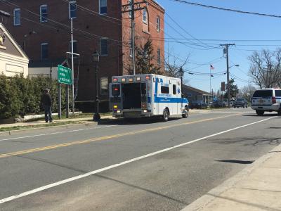 The Sag Harbor Volunteer Ambulance Corps treated a Sag Harbor firefighter after he fell eight feet into the Sag Harbor Gym. He was airlifted to Stony Brook University Hospital.