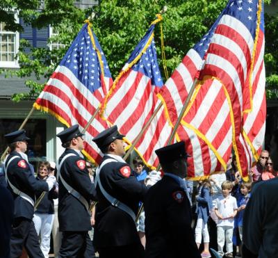 The 2014 Memorial Day parade in East Hampton