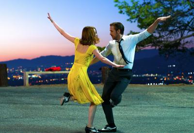 Emma Stone and Ryan Gosling star in "La La Land," one of the many films at this year's Hampton International Film Festival that were announced on Tuesday.