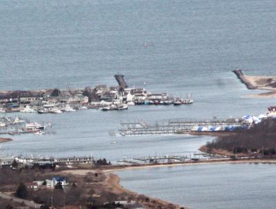 The Army Corps of Engineers has offered a number of options for building up and protecting the beach west of the Lake Montauk inlet.