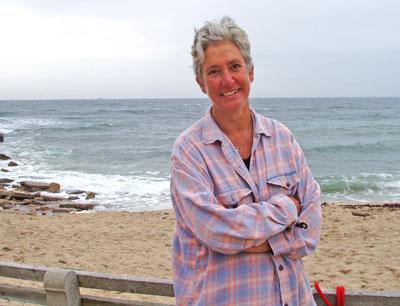 Lili Adams, who sells food from the Ditch Witch wagon at Montauk’s Ditch Plain Beach, found herself at the center of a Facebook revolution when it appeared that town officials might give her usual spot to another vendor.