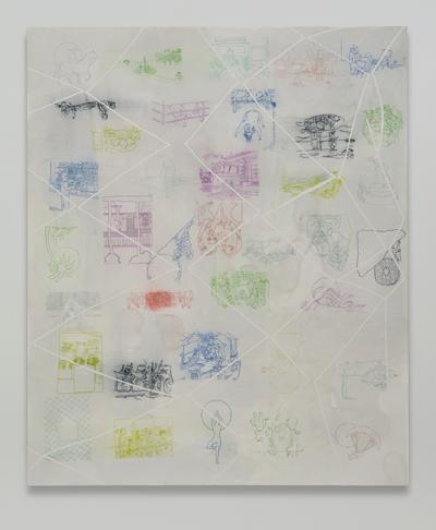 An untitled work by Dashiell Manley, whose art will be on view at the Fireplace Project through Sept. 14