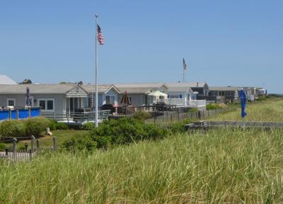 The East Hampton Town Zoning Board of Appeals has said that it will not hear requests for most changes at the Montauk Shores Condominium until its wastewater system is modernized and its capacity increased by more than half.