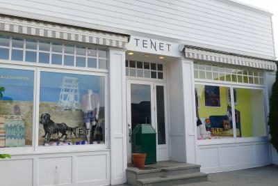 An automatic fire alarm at Tenet on East Hampton's Newtown Lane at about 3:30 a.m. Monday summoned police to the store, where they found the back entrance on Park Place had been forced open.