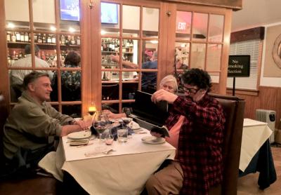 Peter Bologna navigated the wine list at the Blend at Three Mile Harbor, the restaurant that Luis DeLoera recently opened in the space formerly occupied by Harbor Grill. The Blend's extensive menu offers substantial portions of well-prepared food at reasonable prices.