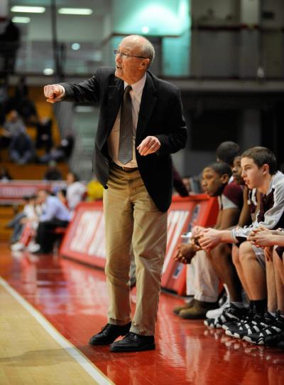 Ed Petrie on the court and on the job in 2008